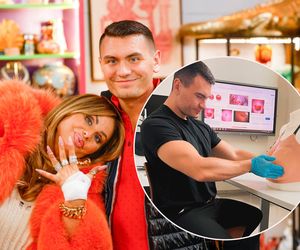 Syn Dagmary Kaźmierskiej obłapia sztuczny biust! Conan wszystko wytłumaczył w sieci