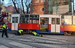 To mogło skończyć się tragedią w centrum Bydgoszczy. Wykoleił się tramwaj, którym podróżowało 50 pasażerów