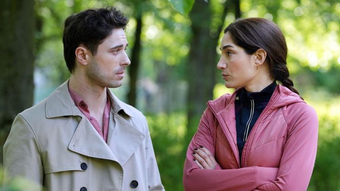 Barwy szczęścia odc. 3249. Celina (Orina Krajewska), Cezary Rawicz (Marcel Opaliński)