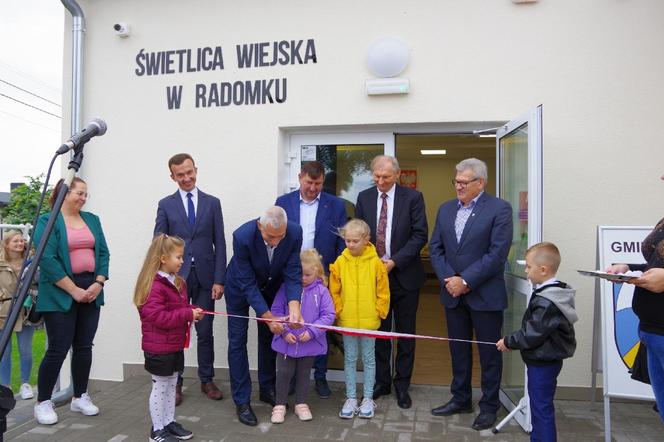 Odnowiona świetlica w Radomku na 700-lecie miejscowości