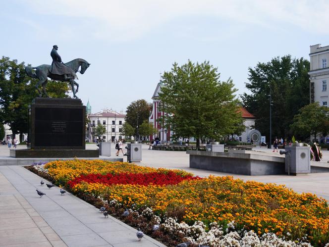 Wrześniowy upał w Lublinie i spokój w centrum miasta