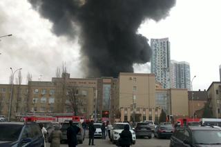Rosja. Wielki pożar w budynku FSB. Wcześniej było słychać eksplozję! [ZDJĘCIA]