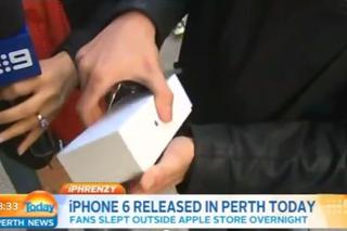 Pierwszy, który kupił iPhone 6, upuścił go na ziemię
