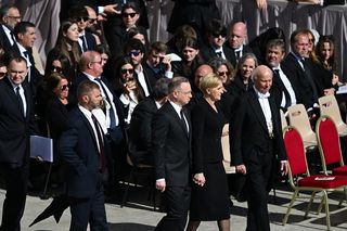 Polska delegacja na pogrzebie papieża Franciszka