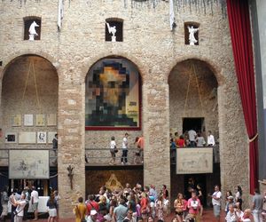 Muzeum Salvadora Dali w Figueres w Hiszpanii