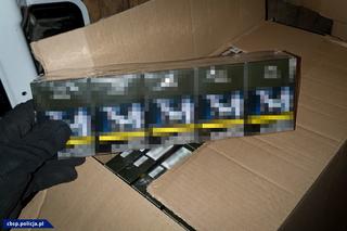 Akcja CBŚP i KAS. 7 osób zatrzymanych, w tle 6,5 mln nielegalnych papierosów