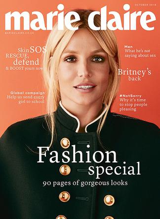 Britney Spears w Marie Claire