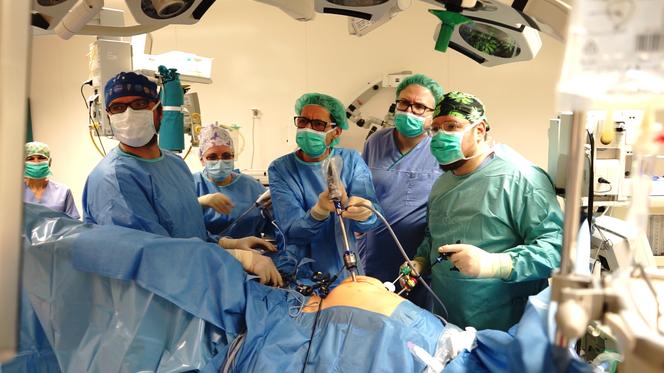 Pierwsza w regionie operacja onkologiczna z użyciem nowoczesnej laparoskopii 