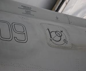 Logo upamiętniające 100 lat włoskiego lotnictwa