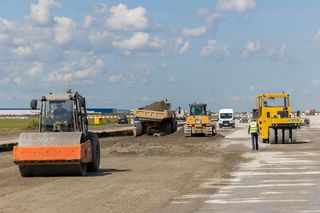 Przebudowa drogi startowej w Porcie Lotniczym Rzeszów - Jasionka