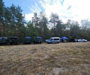 Akcja wojska i policji w Warszawie. Szukają szczątków rosyjskiego drona?