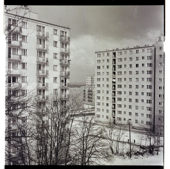 Zielona Góra w zimowej aurze. Czesław Łuniewicz uchwycił zimę kilkadziesiąt lat temu na fotografiach