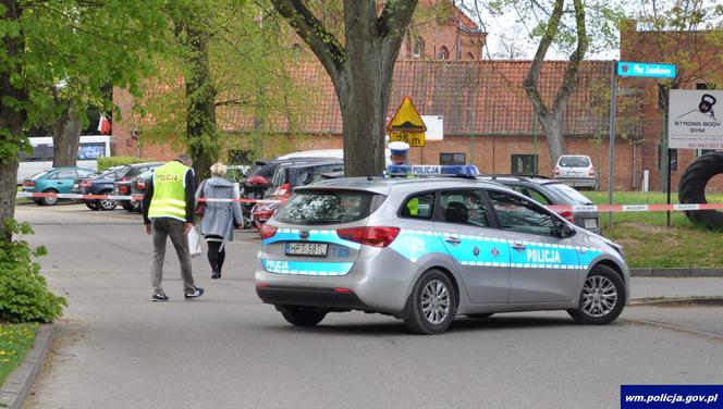Przyszedł z niewybuchem na policję