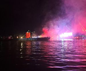 Małopolskie Królewskie Widowisko na Wiśle w ramach 24. Parady Smoków