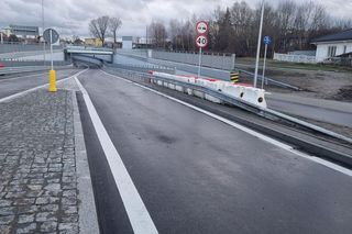 Nowy wiadukt w Łapach