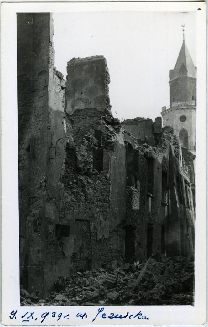 Lublin po bombardowaniu