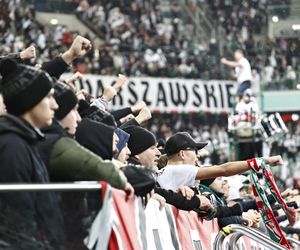 Legia Warszawa - Lech Poznań: Zdjęcia kibiców z klasyku i 13. kolejki PKO BP Ekstraklasy