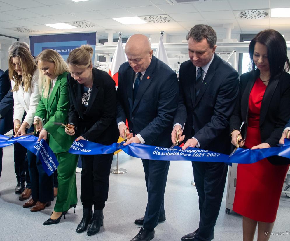 Nowy blok operacyjny w szpitalu przy al. Kraśnickiej w Lublinie został oficjalnie otwarty 20 lutego
