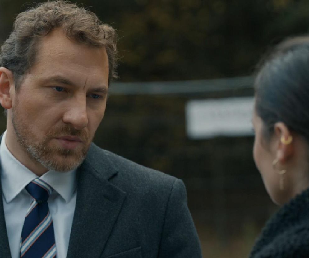 Barwy szczęścia, odcinek 3183. Szczepan (Robert Gulaczyk), Weronika (Maria Świłpa)