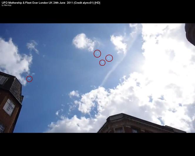 UFO nad Londynem: 6 dziwnych latających obiektów nad budynkiem BBC
