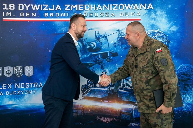 Władysław Kosiniak-Kamysz odwiedził sztab 18. Dywizji Zmechanizowanej