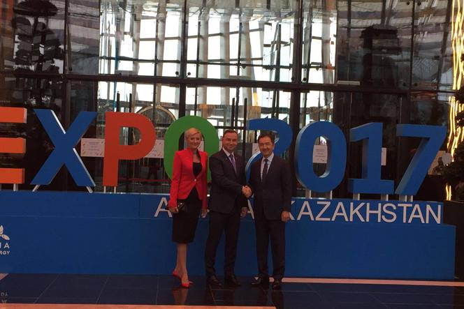 Narodowy Dzień Polski na [Astana EXPO 2017]. Prezydent spotkał się z Polakami mieszkającymi w Kazachstanie