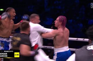 Awantura po walce Natana Marconia na Misfits. Rzucił się na rywala po przerwaniu pojedynku