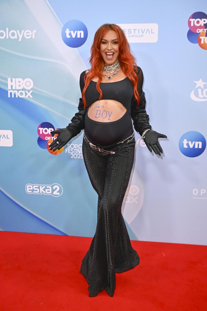 Wokalistka Red Lips w Sopocie ogłosiła płeć dziecka! Joanna Lazer długo walczyła o ciążę