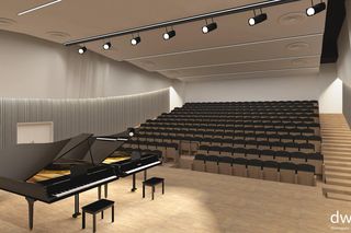 Wizualizacja szkoły muzycznej w Grudziądzu
