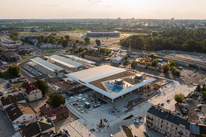 Na dachu dworca w Lublinie powstaje strefa wypoczynku