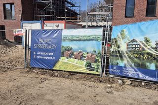 Nad jeziorem Ukiel w Olsztynie powstają luksusowe apartamenty. Na jakim etapie są prace?