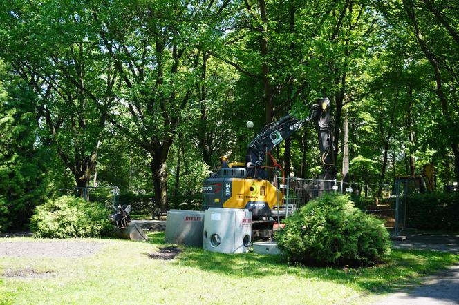 Rewitalizacja Parku Planty. Tak wyglądają majowe prace w centrum Białegostoku