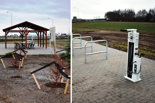 Będą nowe wiaty rowerowe. To miejsca odpoczynku dla rowerzystów z punktami samoobsługowej naprawy i mapami ścieżek rowerowych
