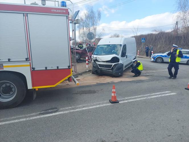 Wypadek na feralnym skrzyżowaniu w Ambrożowie