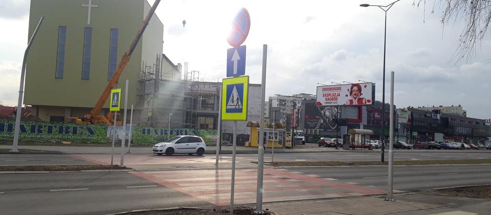 Nowe sygnalizatory na Rejtana