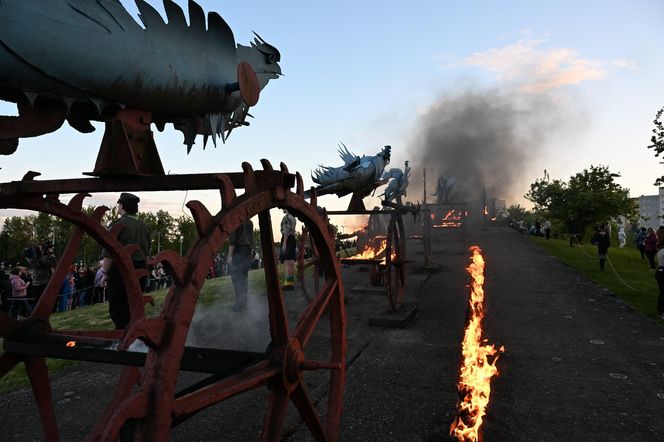 "Płonące Ptaki" Hasiora zapłonęły