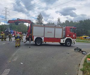 Wypadek w Dąbrowie Górniczej