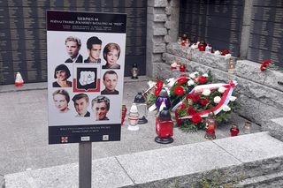 81. rocznica wybuchu Powstania Warszawskiego. Uroczystości przy pomniku Gloria Victis