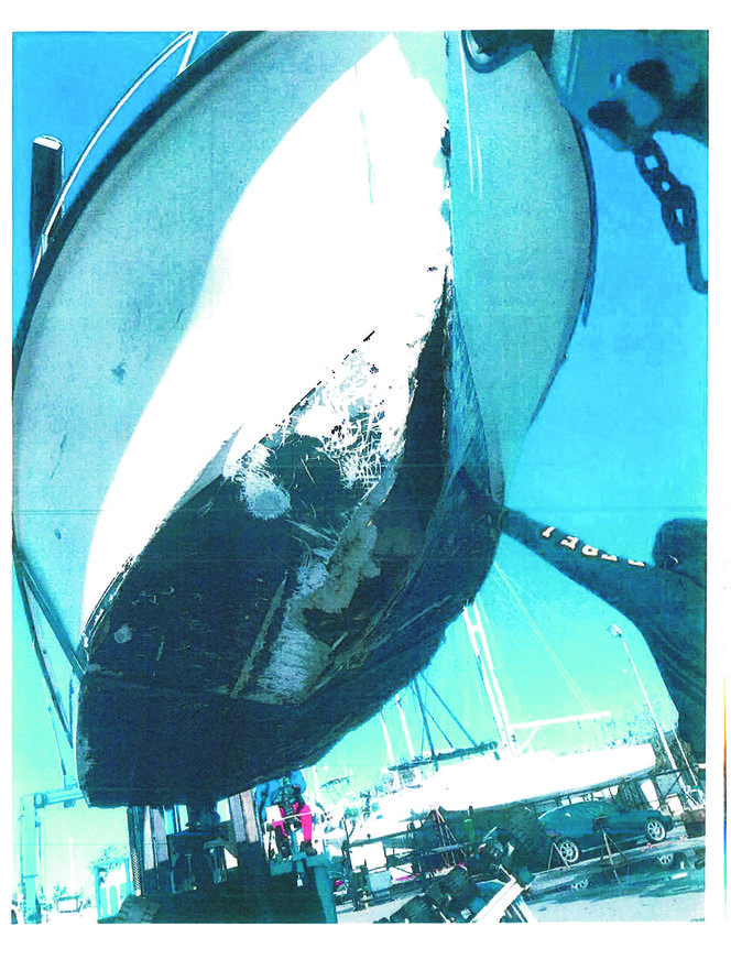 Rozwalili jedyną łódź MTA