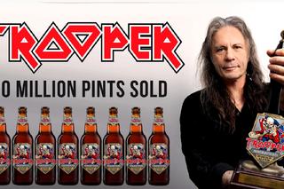Iron Maiden świętują 30 milionów sprzedanych butelek swojego piwa Trooper. Takiego sukcesu się nie spodziewali