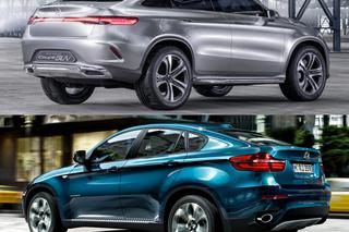 Mercedes-Benz Concept Coupe SUV kontra BMW X6