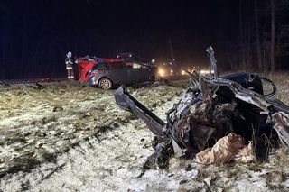 Śmiertelny wypadek na drodze krajowej nr 10 w Przyłubiu (woj. kujawsko-pomorskie)