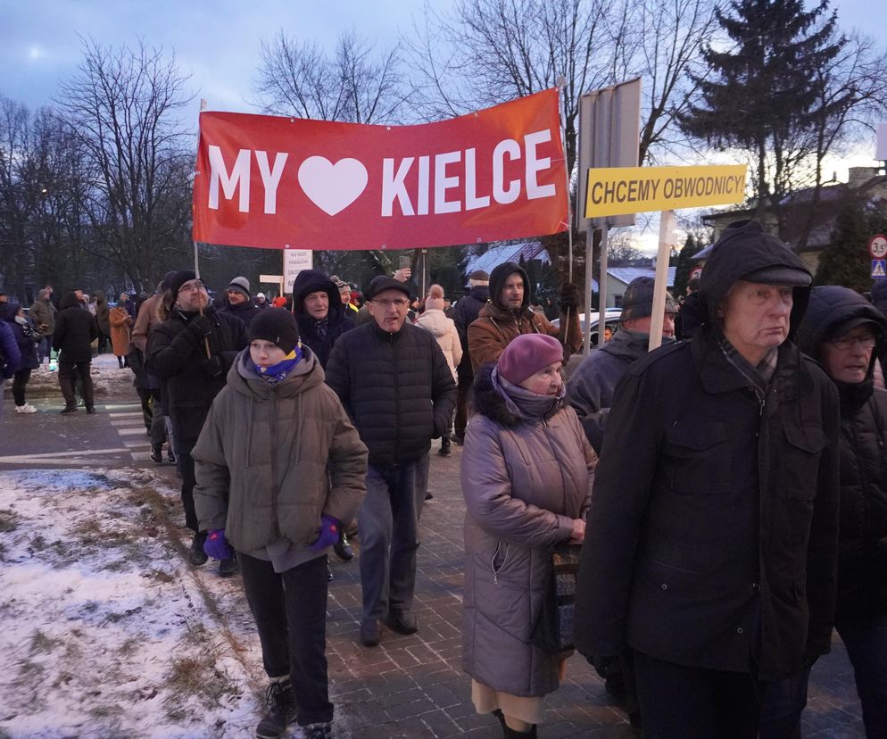 W Kielcach będzie kolejny protest. Nie chcą ekspresówki!