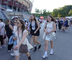 Fani Taylor Swift w drodze na Stadion Narodowy. Koncert N1 1.08.2024