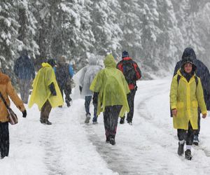 Śnieg w Tatrach. TOPR ogłosił pierwszy stopień zagrożenia lawinowego