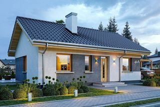 Domy z kuchnią od frontu