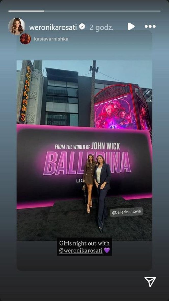 Weronika Rosati zdeklasowała zagraniczne gwiazdy. Pojawiła się na premierze i zachwyciła