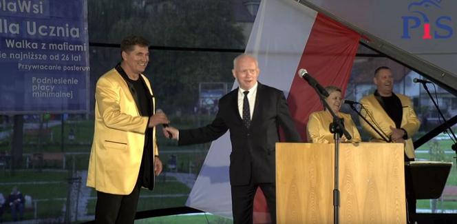 Świerzyński grał disco polo dla PiS