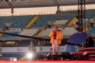 Ostatnie przygotowania na Sylwester z Dwójką na Stadionie Śląskim. Zobacz najnowsze zdjęcia z prób artystów