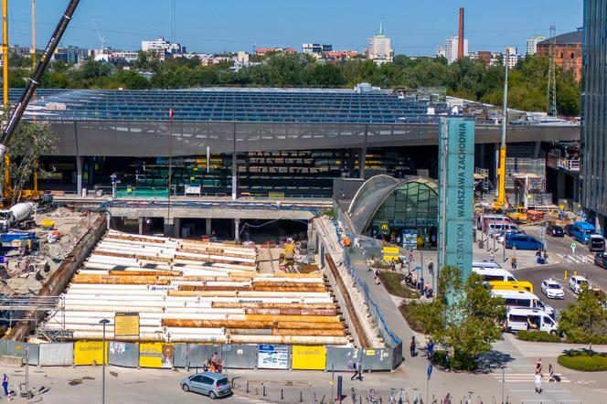 Budowa tramwaju do Dworca Zachodniego w Warszawie – tunel w kierunku Ochoty